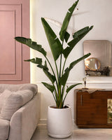 Large painted pot - Bozor GardenWorks
