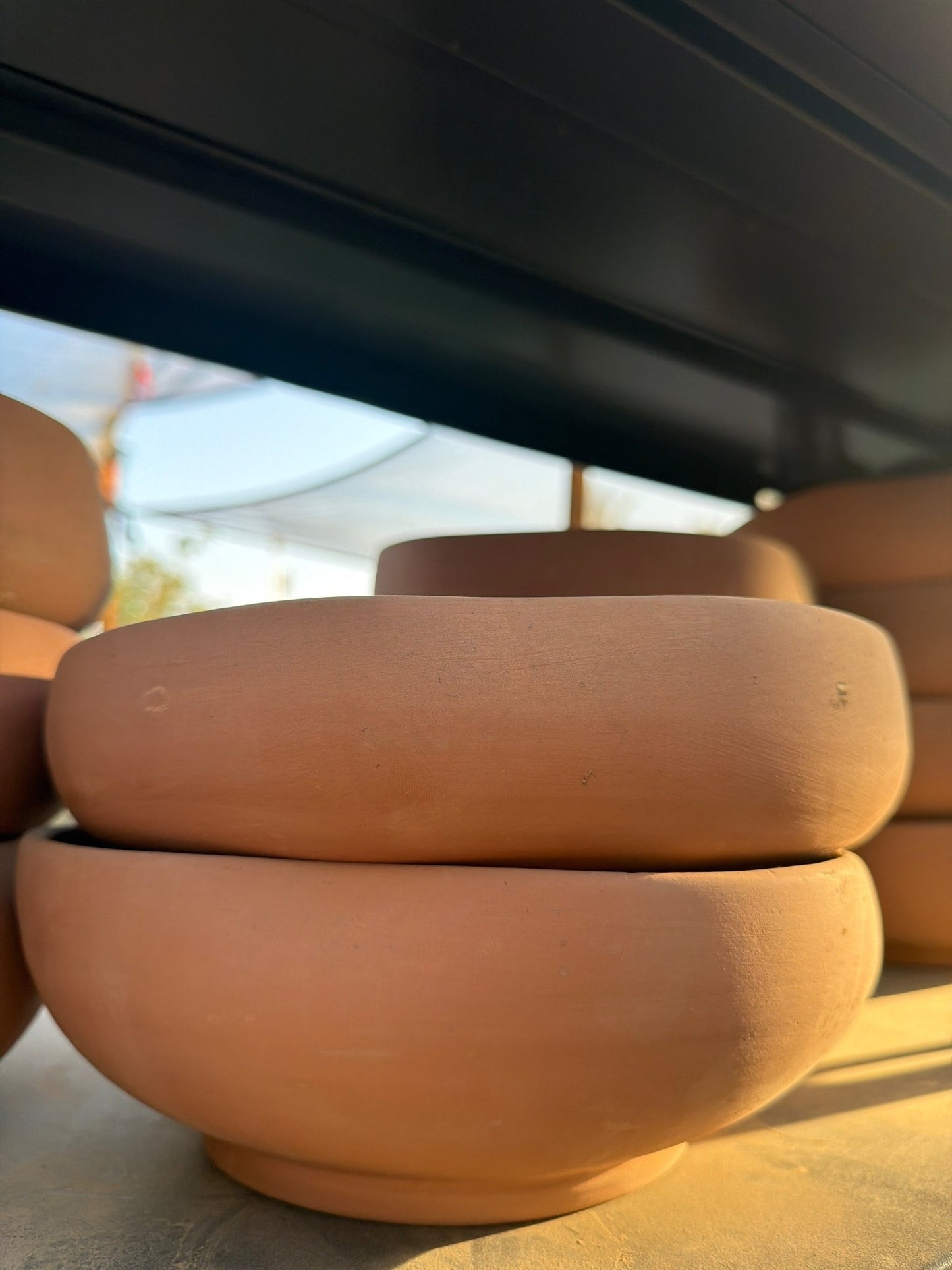Raw Terracotta Plate - Bozor GardenWorks