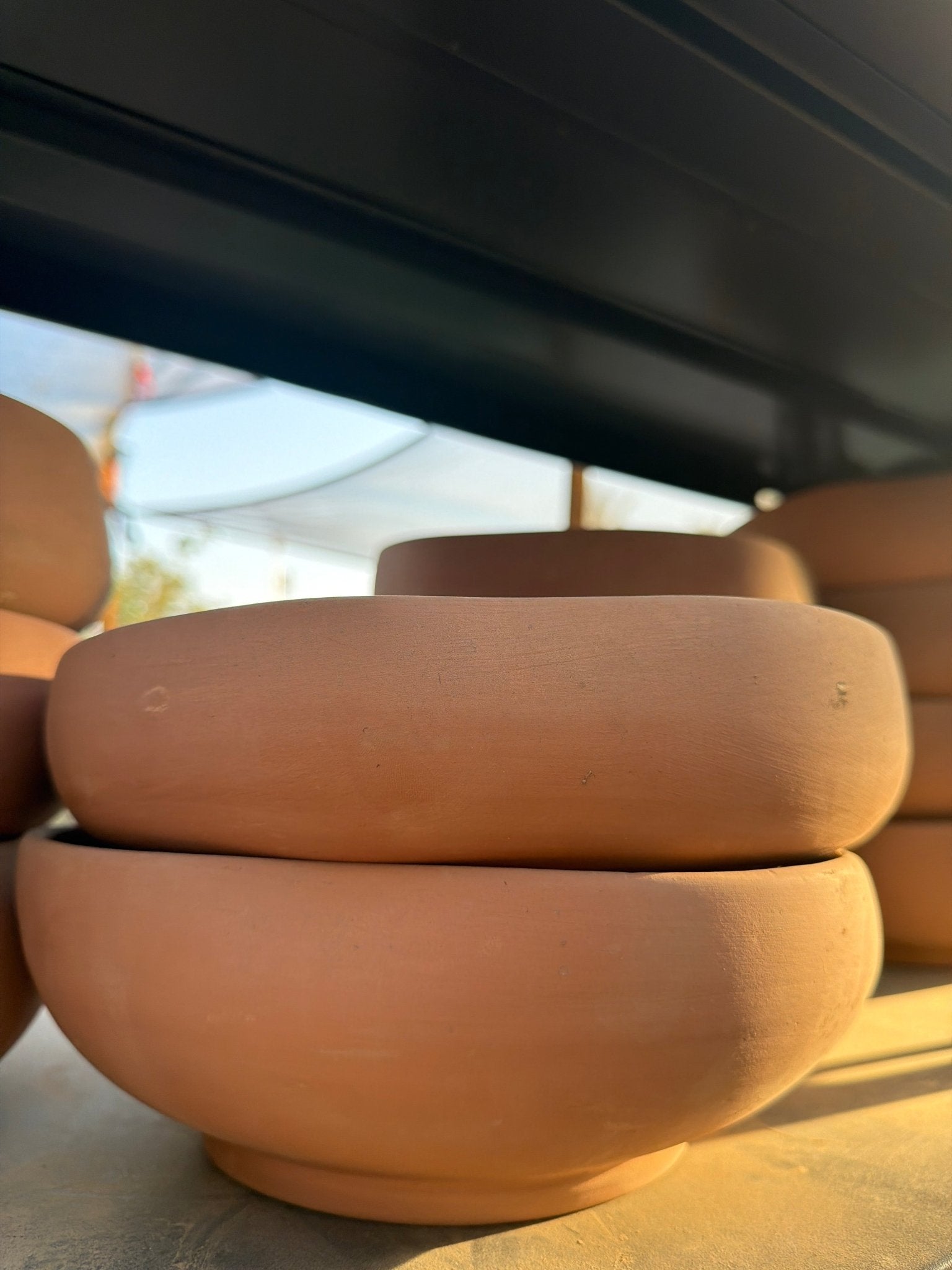 Raw Terracotta Plate - Bozor GardenWorks